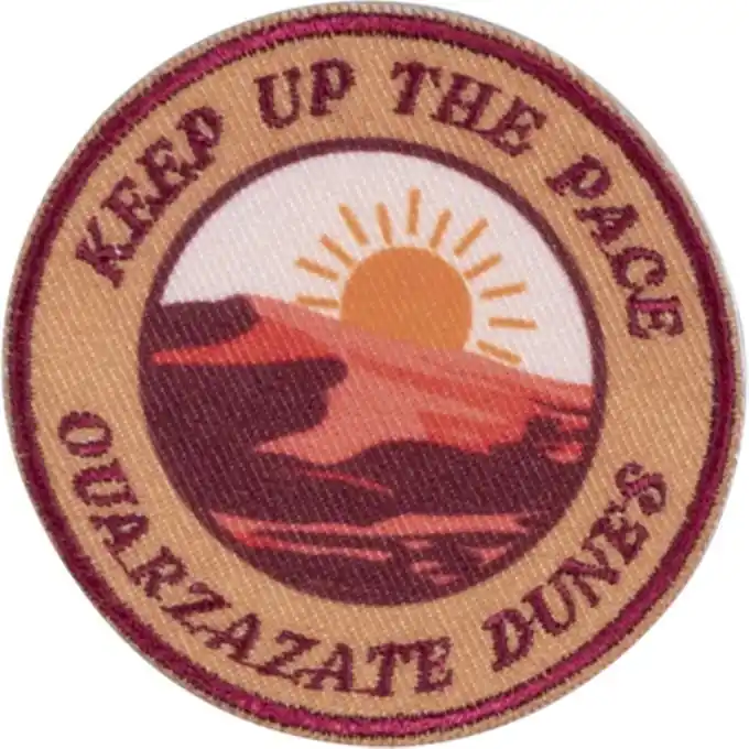 Mega-Angebot Hübsche Kleidungsreparatur: Rotes Applikation mit NaturMotiv