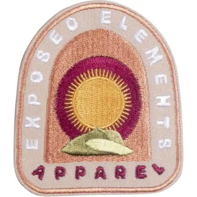 Sonderangebot Schöne Kleidungsreparatur mit Applikation in Beige