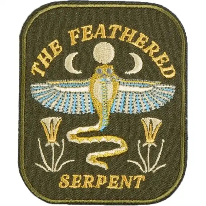 Heute Kaufen Kreative Accessoire-Reparatur: Applikation in khaki mit ausgefallenem Motiv