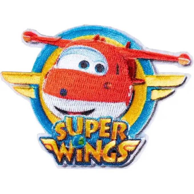 Rotes Comic-Applikation: Reparatur und Individualisierung von Kleidung Mengenrabatt