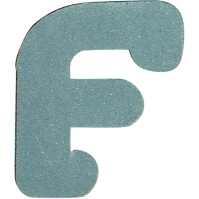 Neu Im Sortiment Applikation Buchstabe F