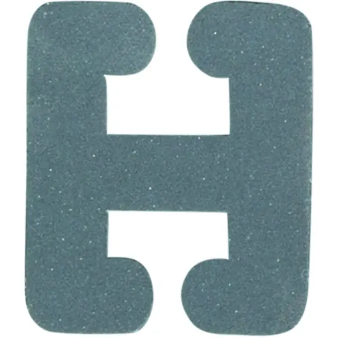 Applikation Buchstabe H Super-Preis