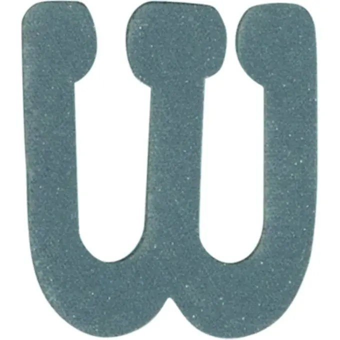 Heißes Angebot Applikation Buchstabe W