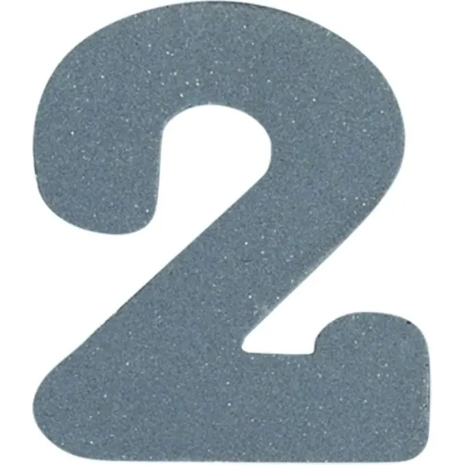 Applikation Zahl 2 Kostenloser Versand