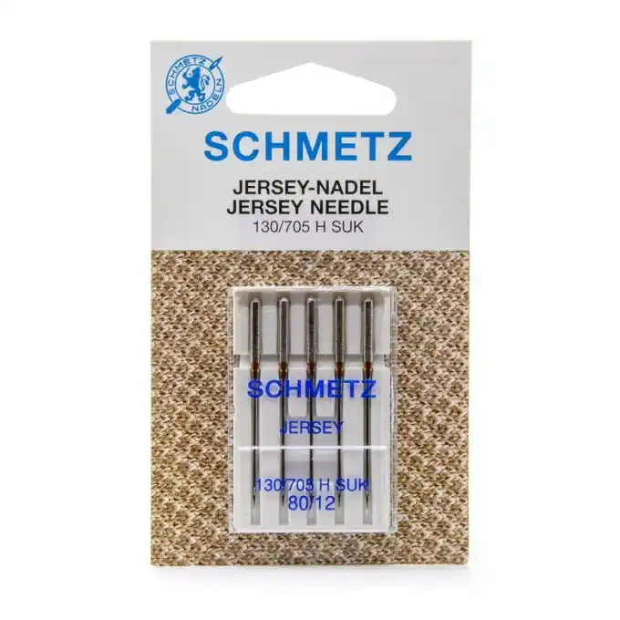 Schmetz Nadeln für Jersey, System 130/705 H SUK, mittlere Kugelspitze, Größe 80 Neuheit