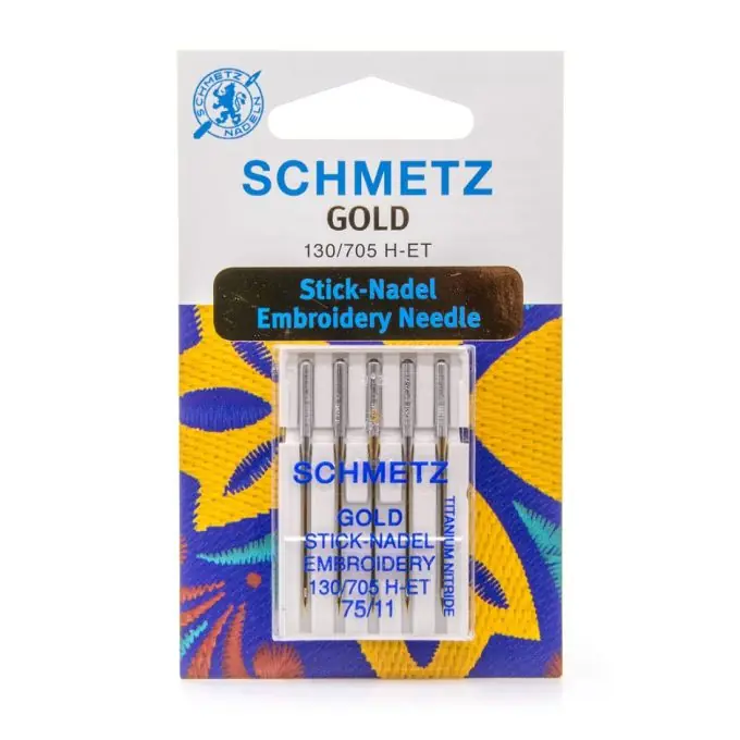 Heißes Angebot Schmetz Sticknadeln Gr. 75 für feste Materialien