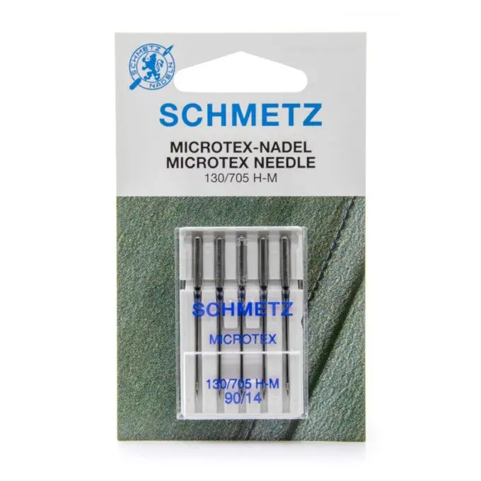 Nadeln von Schmetz Microtex Größe 90 Premium