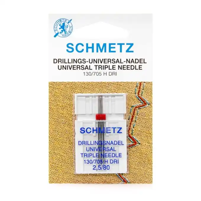 Nähnadel System 130/705 H DRI NE 2.5 – 2.5 mm Abstand, NM 80 Ab Werk