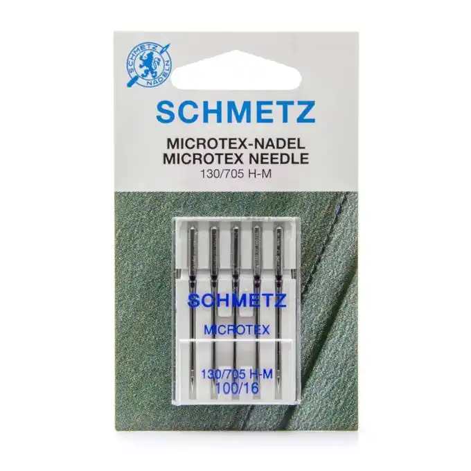 Schmetz Microtex Nadeln 100 – besonders spitz für feine Stiche Limited Edition
