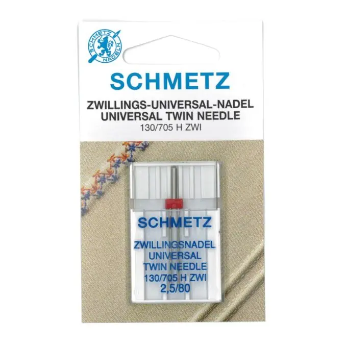 Schmetz Universal Doppelnadel 2.5mm NM 80 Kracherpreis