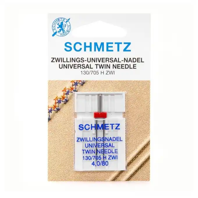 Schmetz Universal Doppel-Nadeln 130/705 H, 80er Größe Knallerangebot
