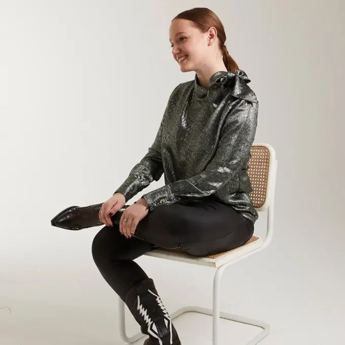 Schnittmuster Bluse Elena 34 bis 48 – Coralie Bijasson Direkt Vom Hersteller