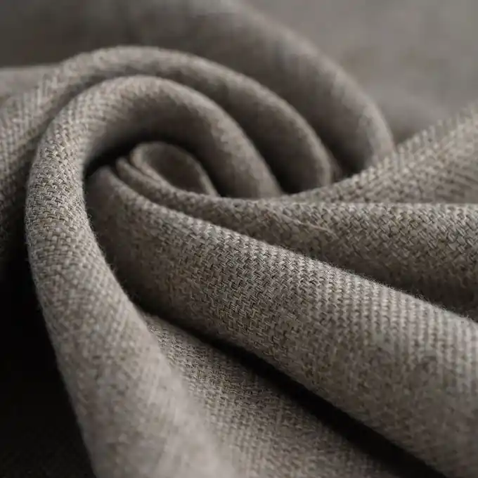 Tischdeckenstoff Tinto grau Kostenloser Rückversand