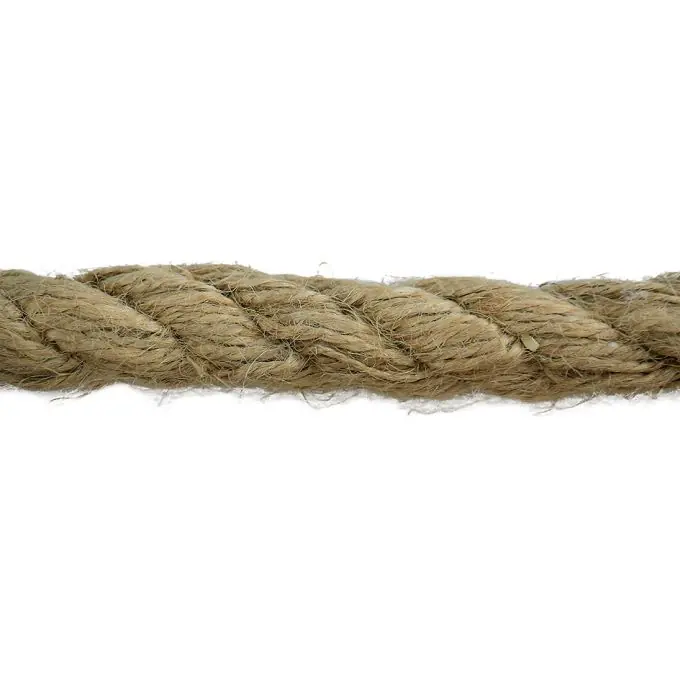 Kordel Polyester jute 15mm Zertifiziert