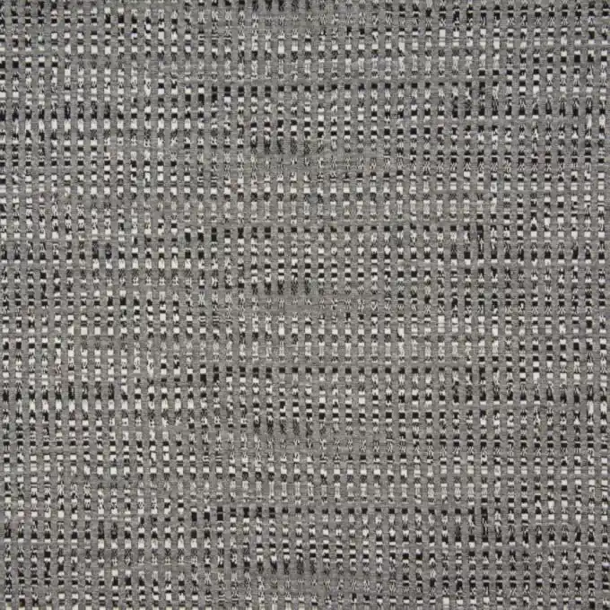 Garantierte Lieferung Grauer Jersey-Strick mit Jacquard-Zickzack-Muster