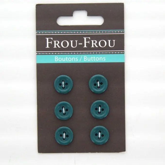 Preisknaller 6-Knopf-Set, einfarbig, 12 mm, Entenblau
