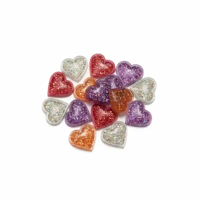 Sichere Zahlung Beutel Knöpfe Herzen