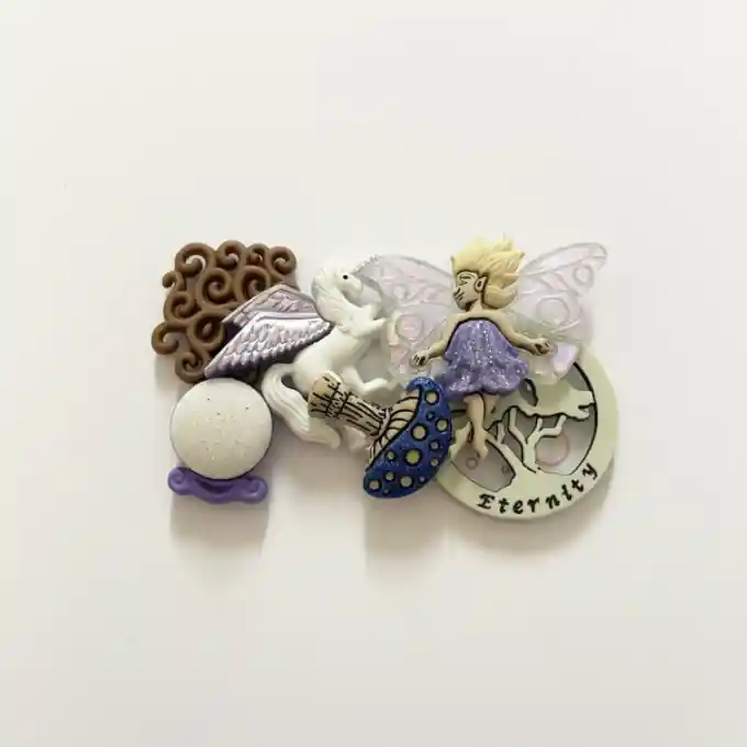 Beutel mit fantasievollen Feen-Themenknöpfen Kracherpreis