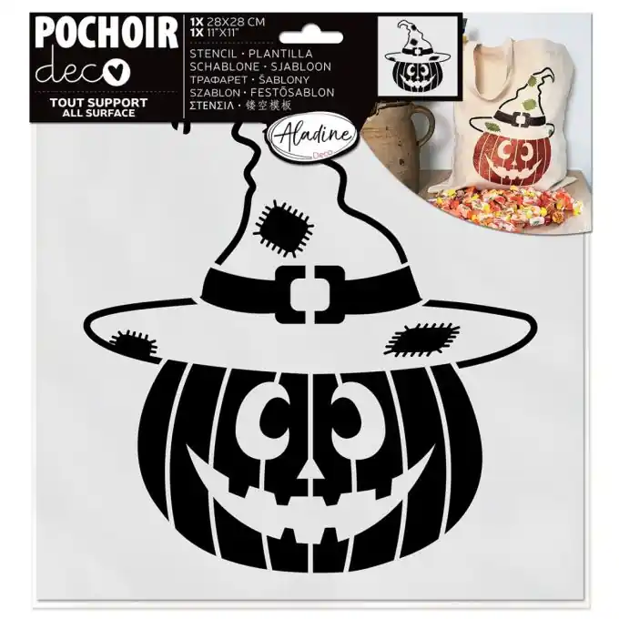 Direkt Vom Hersteller Aladine Schablone für gruselige Halloween-Dekorationen