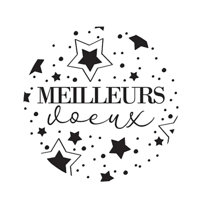 Im Trend Aladine Weihnachtsstempel aus Holz und Gummi