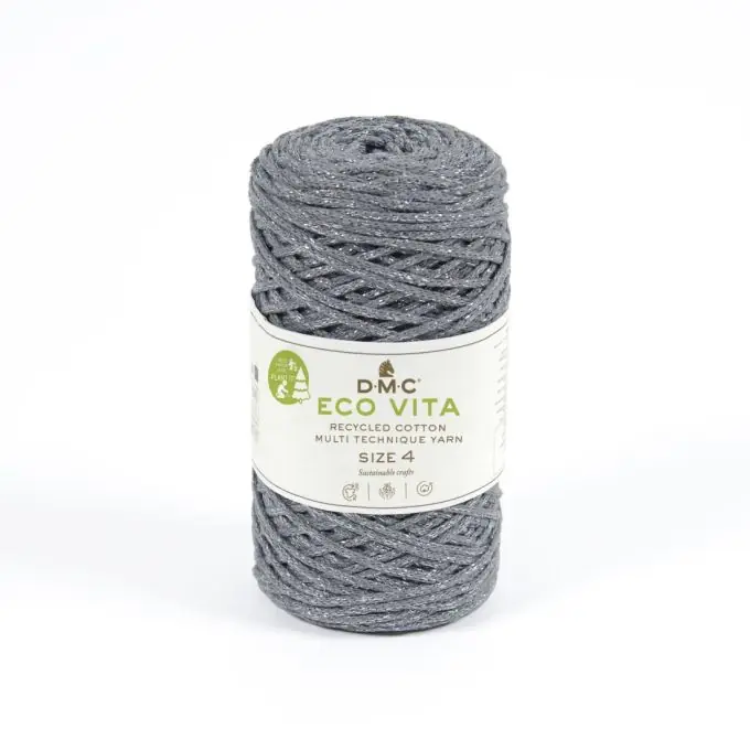 Recyceltes Baumwollgarn Nova Vita – Metallisches Grau Jetzt Bestellen
