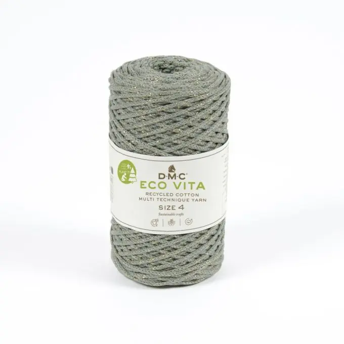 Recyceltes Baumwollgarn Nova Vita Khaki Garantierte Lieferung