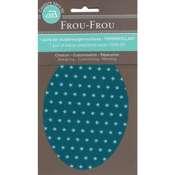 Knie-/Ellenbogen-Patch mit blauen Entensternchen, 7,4 x 9,6 cm Jetzt Bestellen