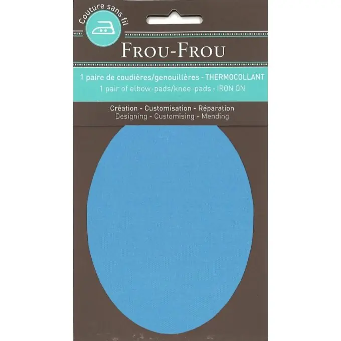 Online Kaufen Knie-/Ellenbogen-Patch 8×12,1cm einfarbig blau