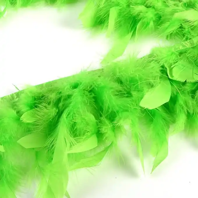 Federband Meterware Anisgrün – Dekoband Neu