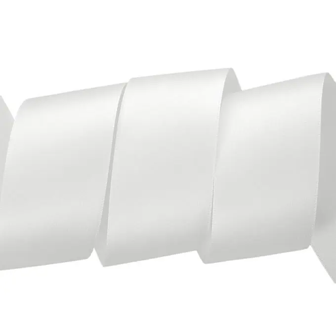 Günstig Doppelseitiges Satinband mit Glanz für Näh- und Dekorationsprojekte