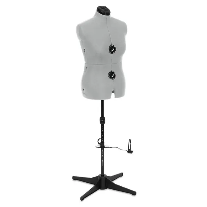 Markenware Verstellbare Schneiderpuppe MT, Größe M 44 bis 50