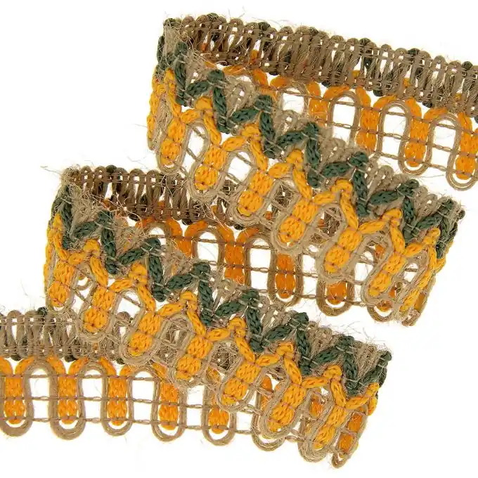 Expressversand Borte Jute Baumwolle, 25 mm breit