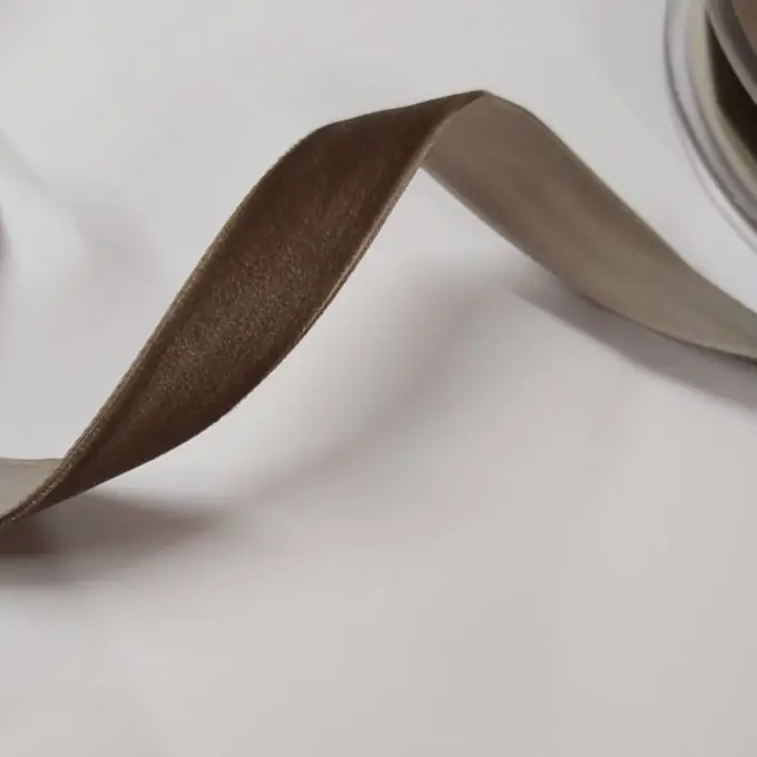 Samtband 16 mm Dunkelbraun Direkt Vom Hersteller