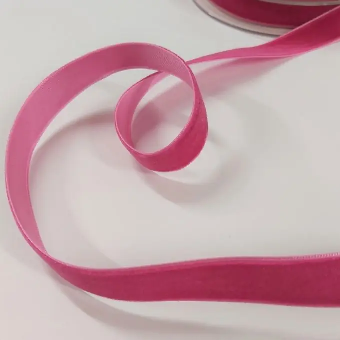 Samtband 16 mm Fuchsia Garantierte Lieferung