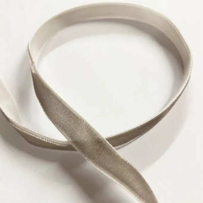 Samtband 9 mm mittelgrau Jetzt Kaufen
