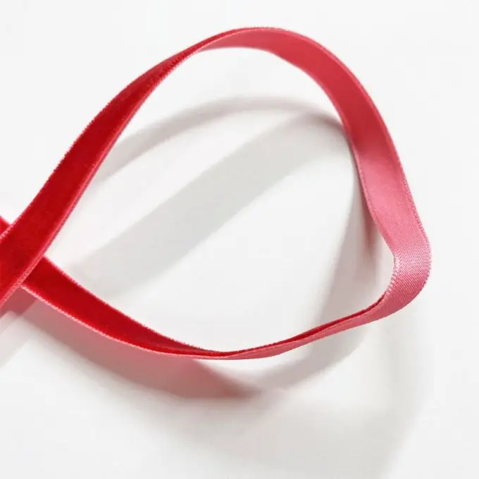 Samtband 9 mm rot Knallerangebot