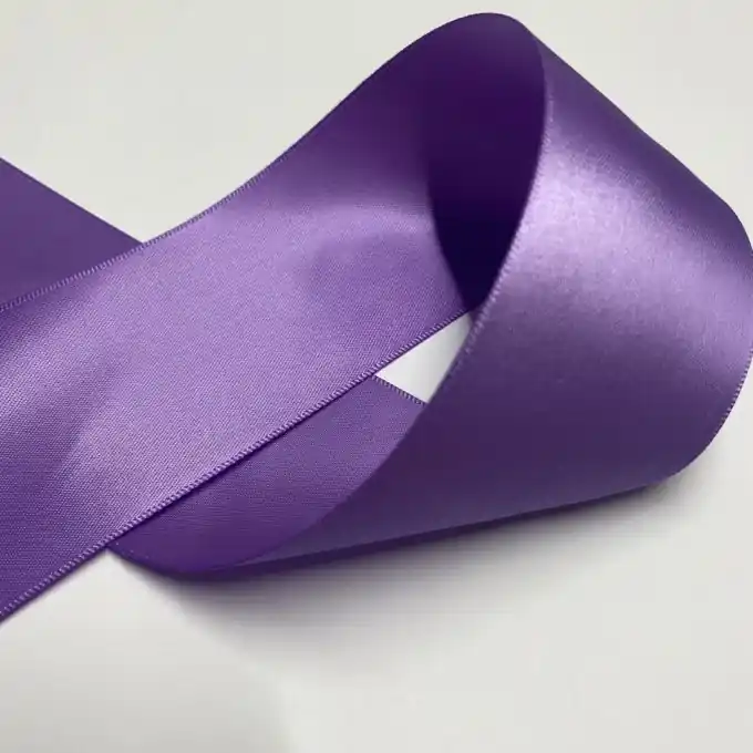 Satinband 50 mm mittelviolett Expressversand
