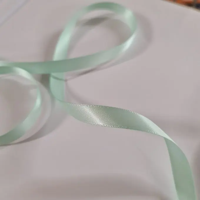 Jetzt Kaufen Satinband 9 mm in Wassergrün