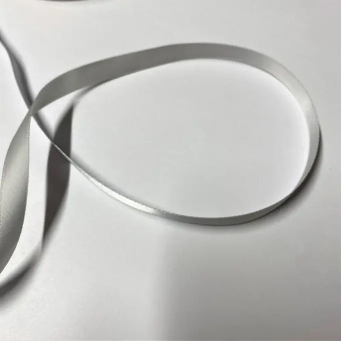 Jetzt Zugreifen Satinband 9 mm Kalkgrau