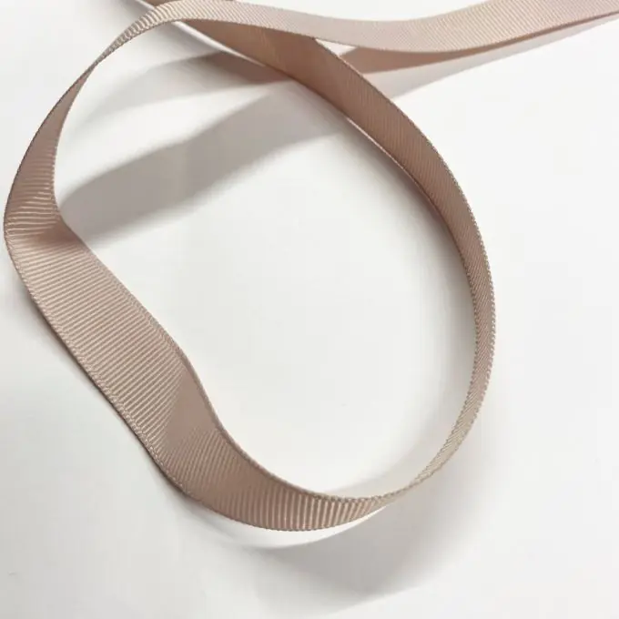 Preis Gesenkt Band grosgrain uni 16 mm argile