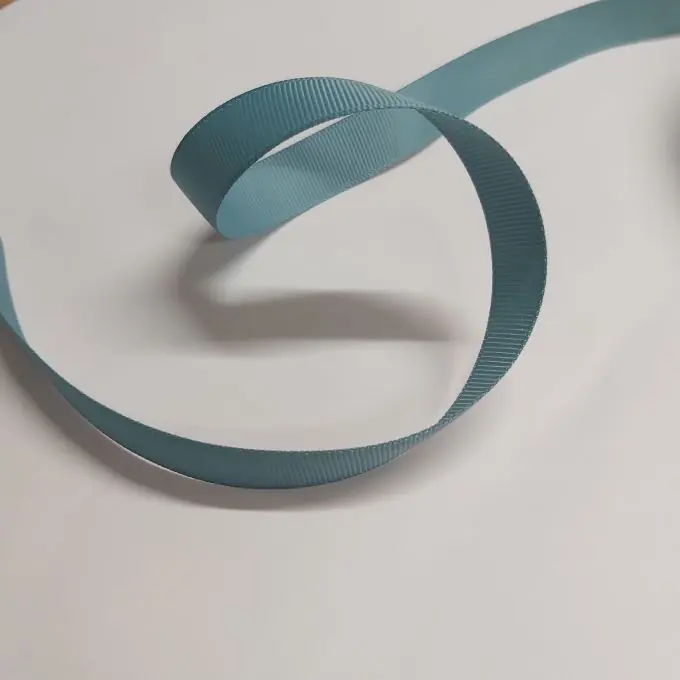 Limited Edition Band gros grain uni 16 mm eucalyptus