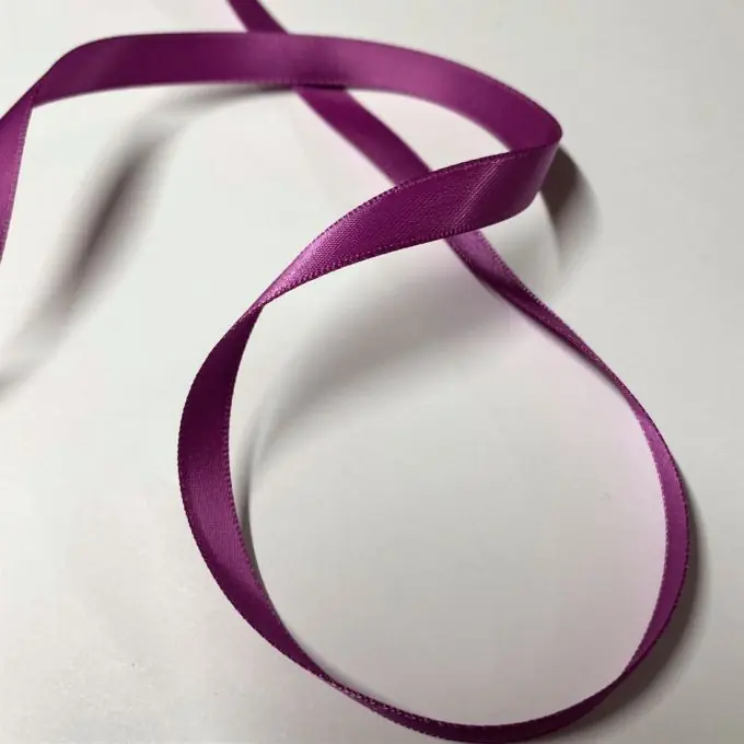 Preiswert Doppelseitiges einfarbiges Satinband 9 mm in Rosa