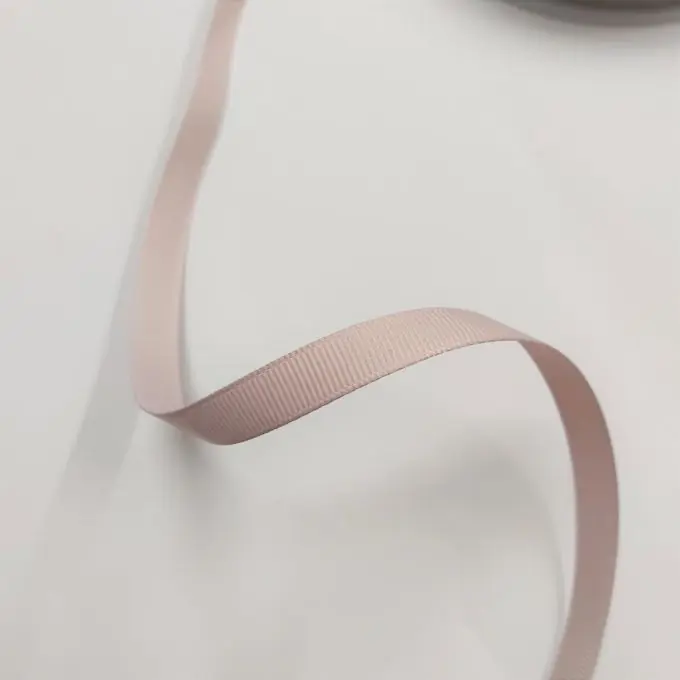 Preisreduziert Band gros grain uni 9 mm argile