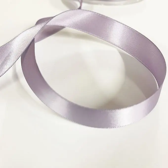 Satinband einfarbig 16 mm lila Salbei Exklusiv