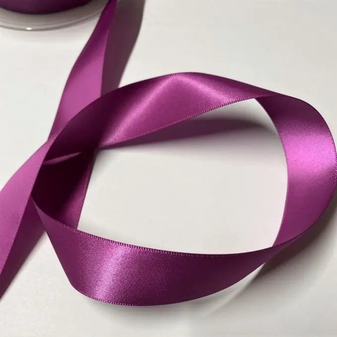 Einheitliches Satinband 25 mm in Rosa Direkt Vom Hersteller