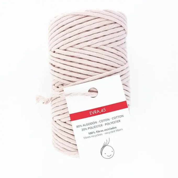 Kordel 100m aus recycelter Baumwolle XL 45 mm zartrosa Gleich Bestellen