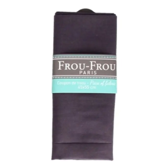 Highlight Stoffabschnitt 100% Baumwolle einfarbig 45x55cm dunkelviolett