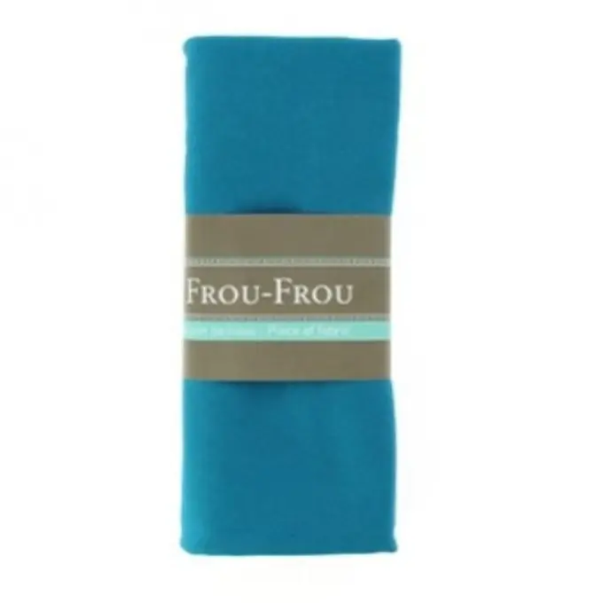 Grosser Abschnitt für einfarbigen Stoff 150x60cm Jersey in Türkisblau Billig