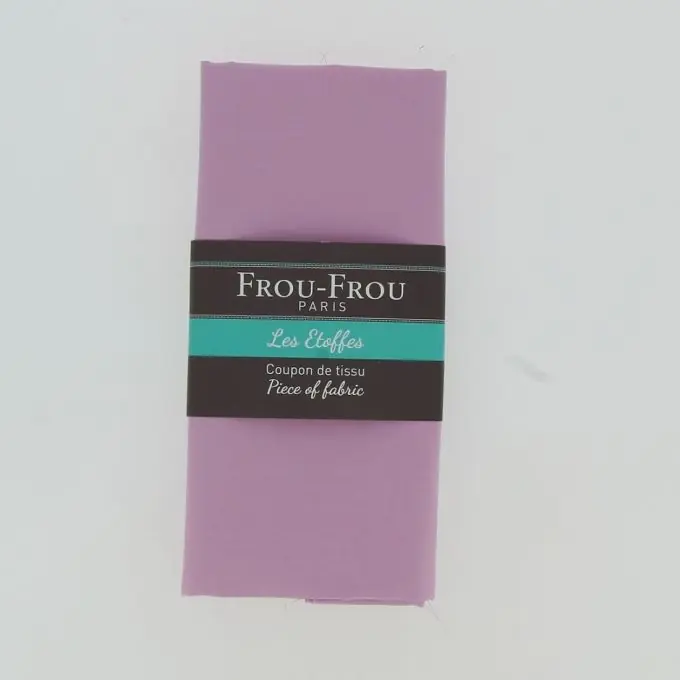 Grosser Abschnitt für einfarbigen Stoff 140x50cm 100% Baumwolle in Rosa Saisonangebot