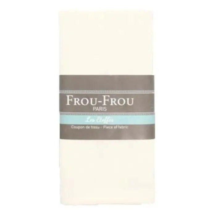 Grosser Abschnitt für einfarbigen Stoff 140x60cm in weißem Leinen Wochenendangebot